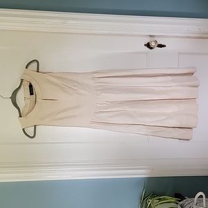 Linen Dress Ricki size 10  Freeman for Teri Jon Reteo 60s